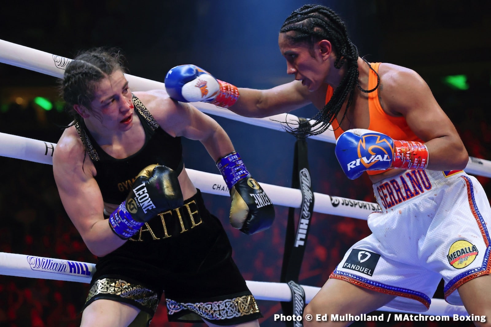 Image: Battle For Undisputed  Tonight: Katie Taylor vs Amanda Serrano 2