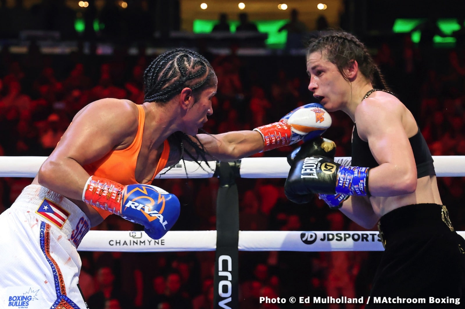 Image: Results / Photos: Taylor Outpoints Serrano, Beefy Smith stops Vargas