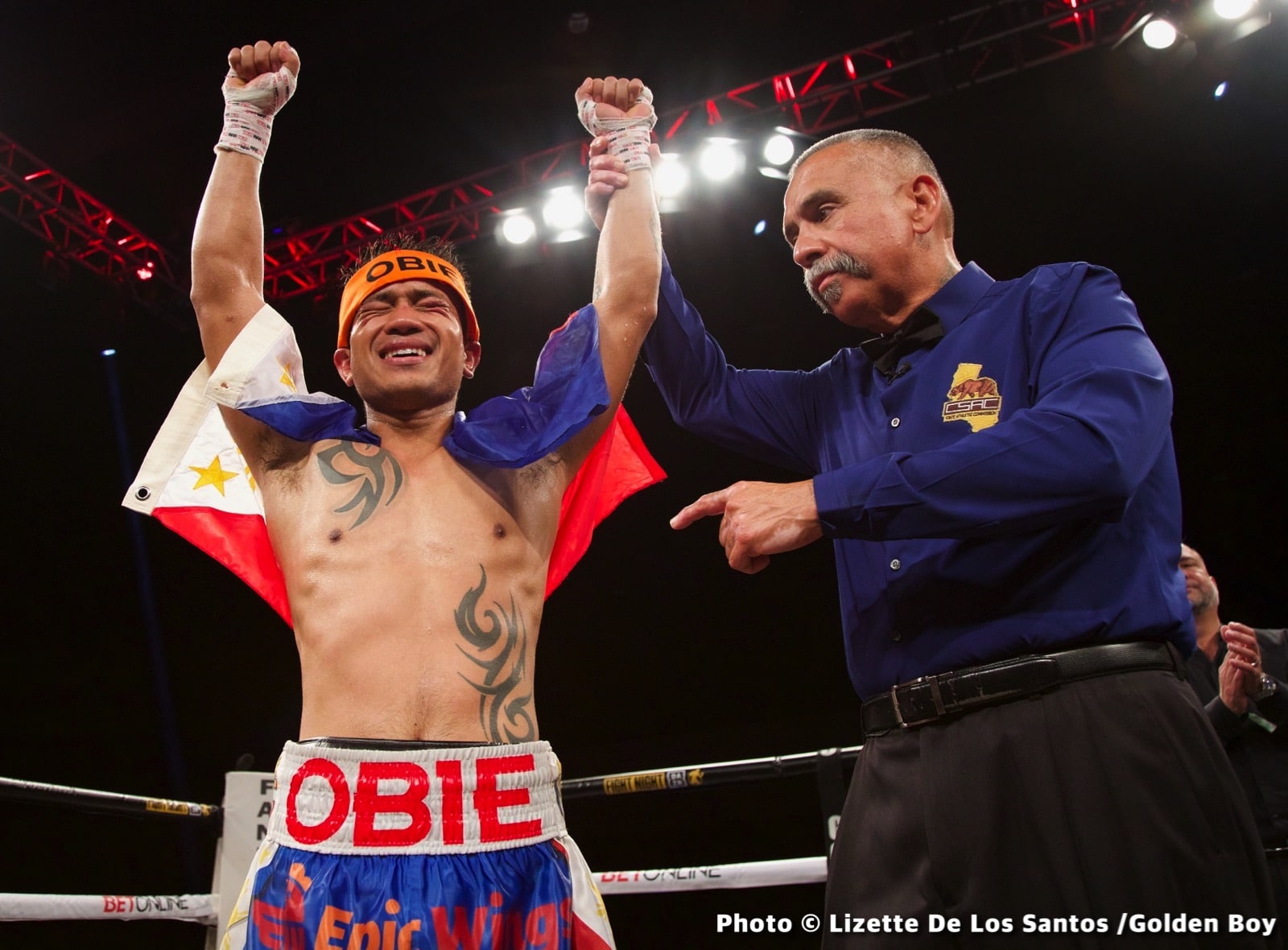 Mercito Gesta . boxing photo