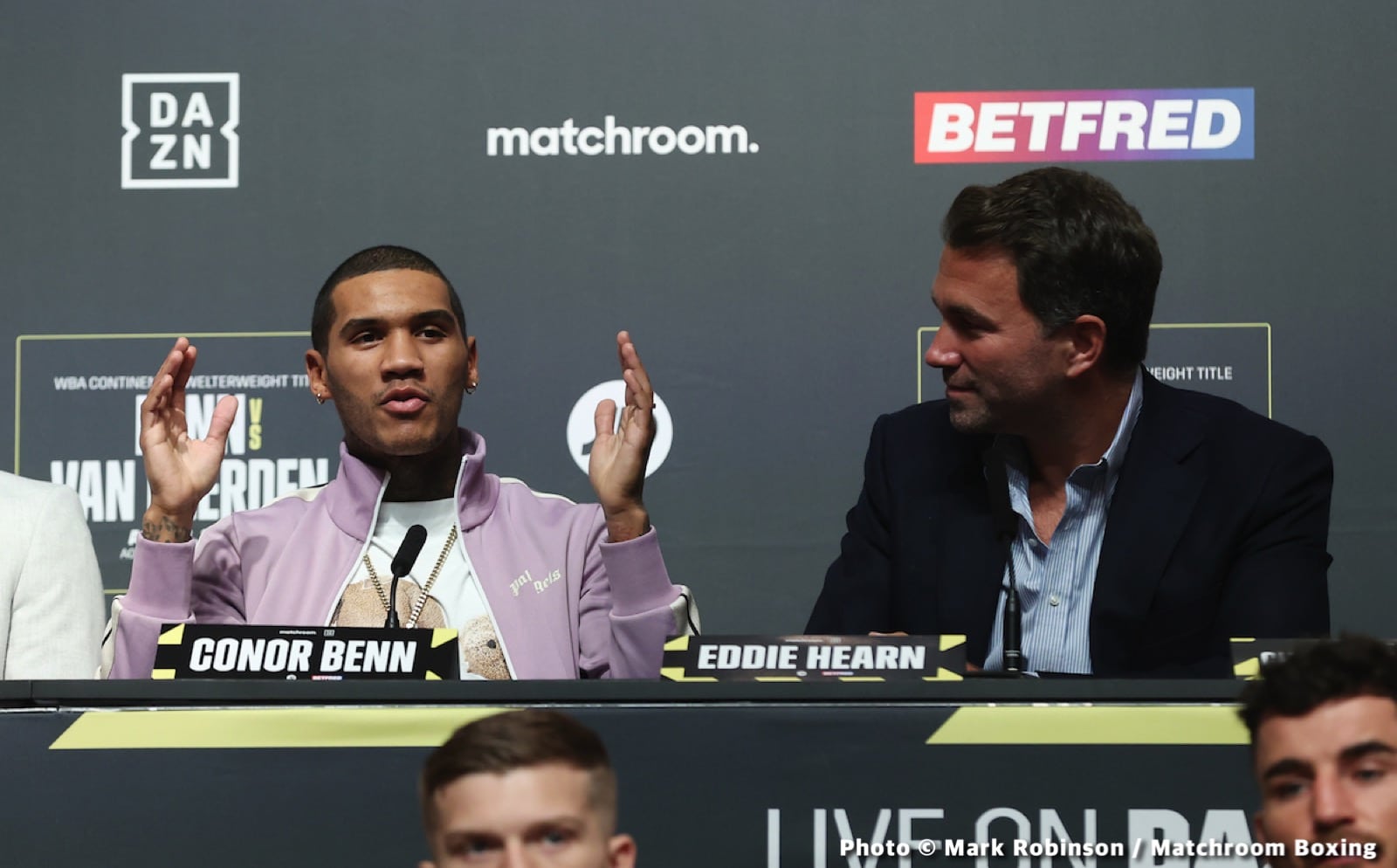 Image: Conor Benn latest Instagram post: "The evidence doesn't lie"