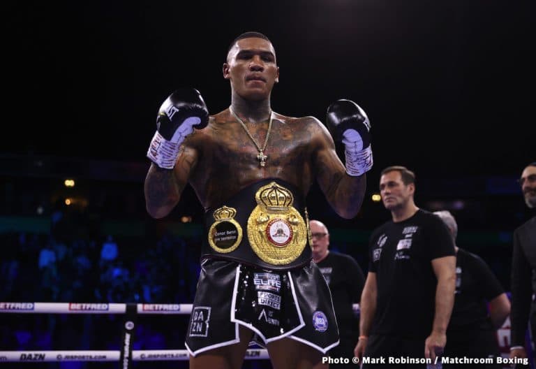 Image: Conor Benn "might have taken" clomifene "by mistake" says Gareth A Davies