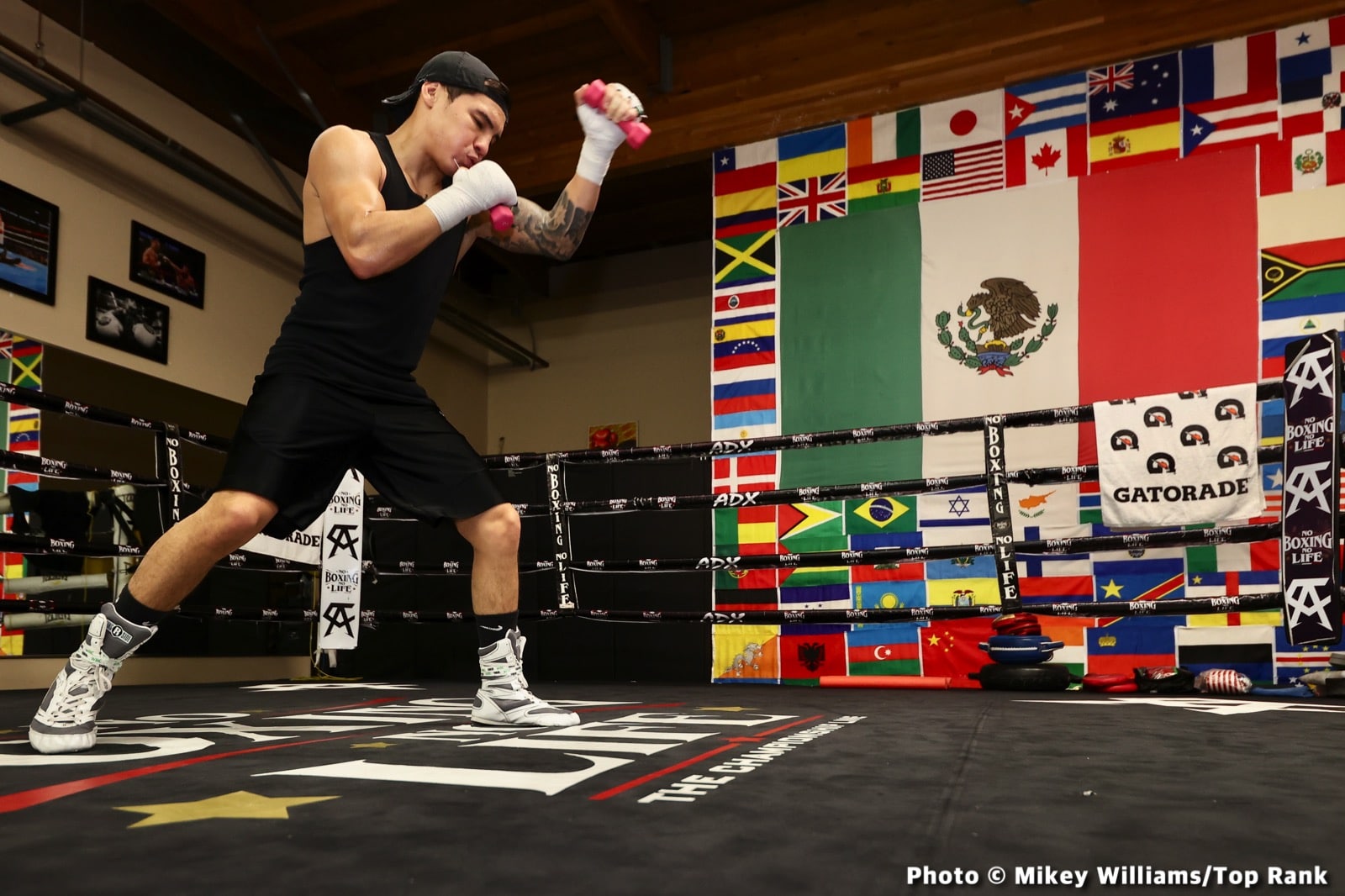 Oscar Valdez, Shakur Stevenson boxing photo