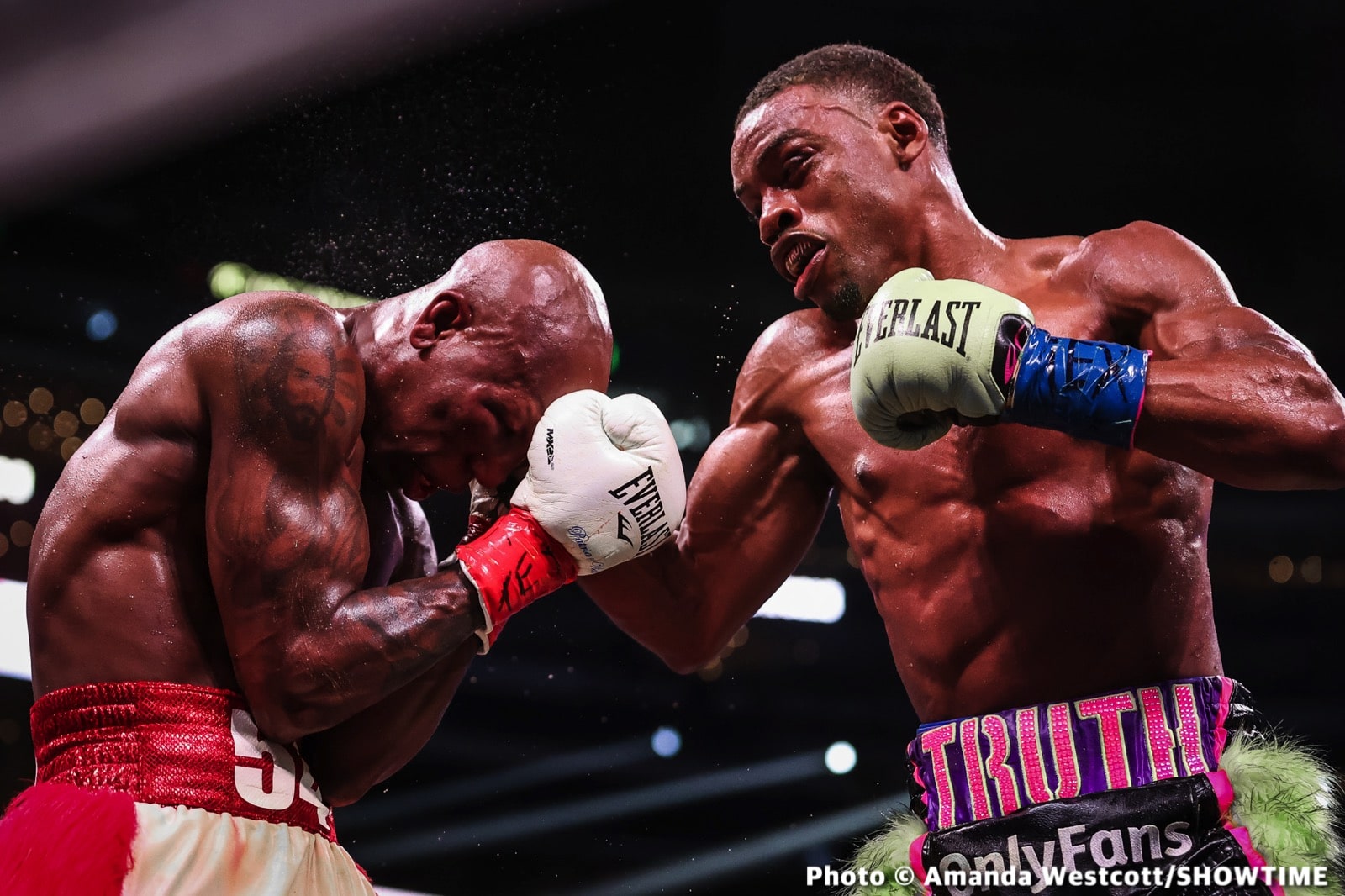 Image: Results / Photos: Errol Spence batters Ugas, Cruz Drops Gamboa Four Times