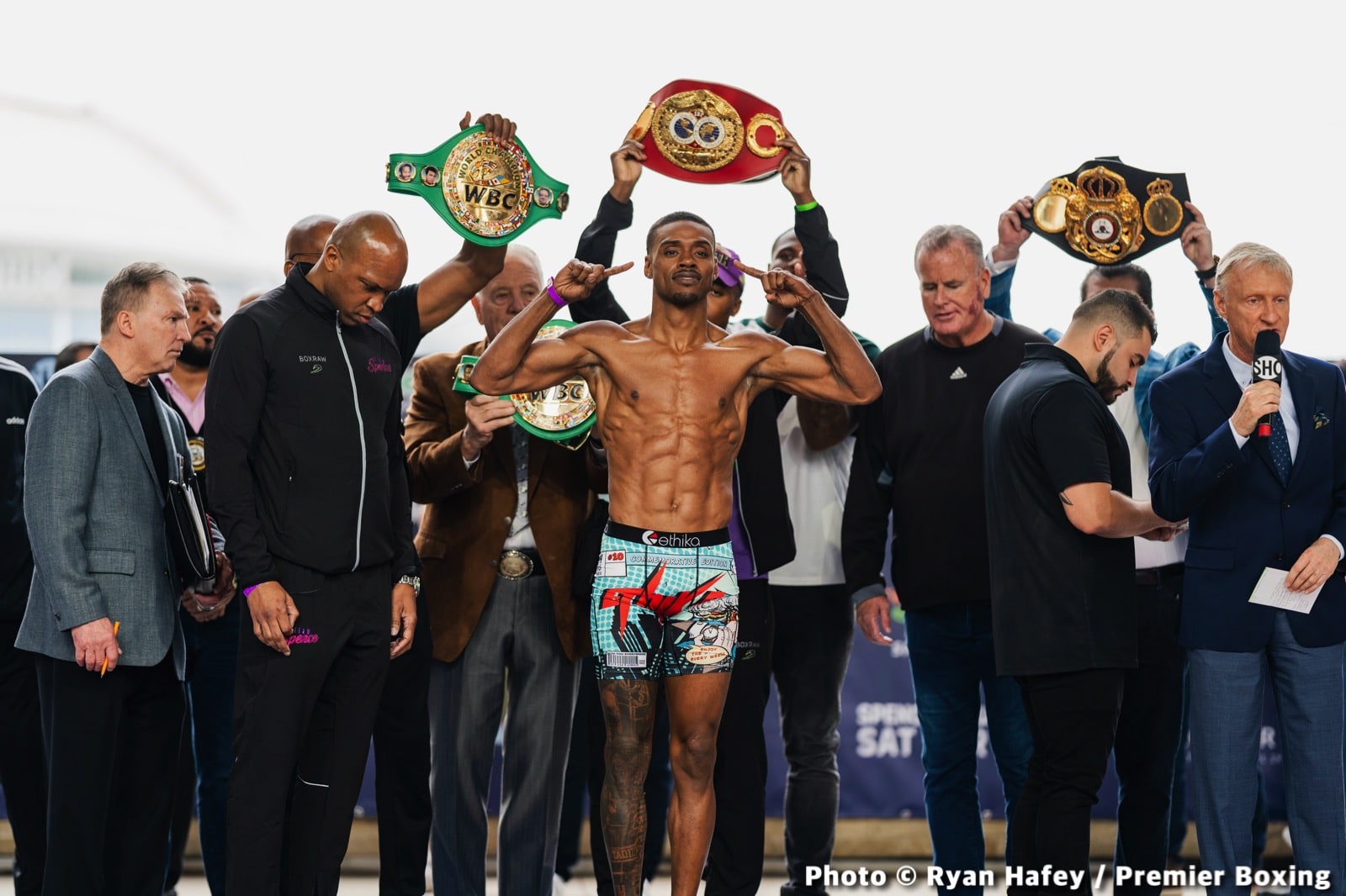 Image: Spence Jr 146.25 vs. Ugas 146.75 - weigh-in results