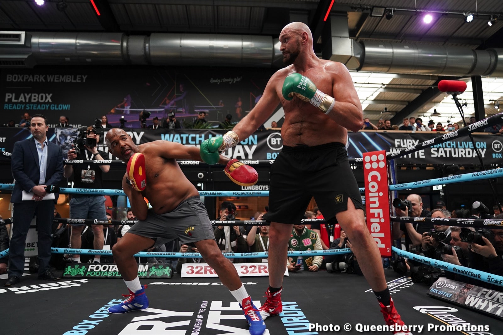 Image: Joshua declines Fury's offer to train him: "I wouldn't take his help"