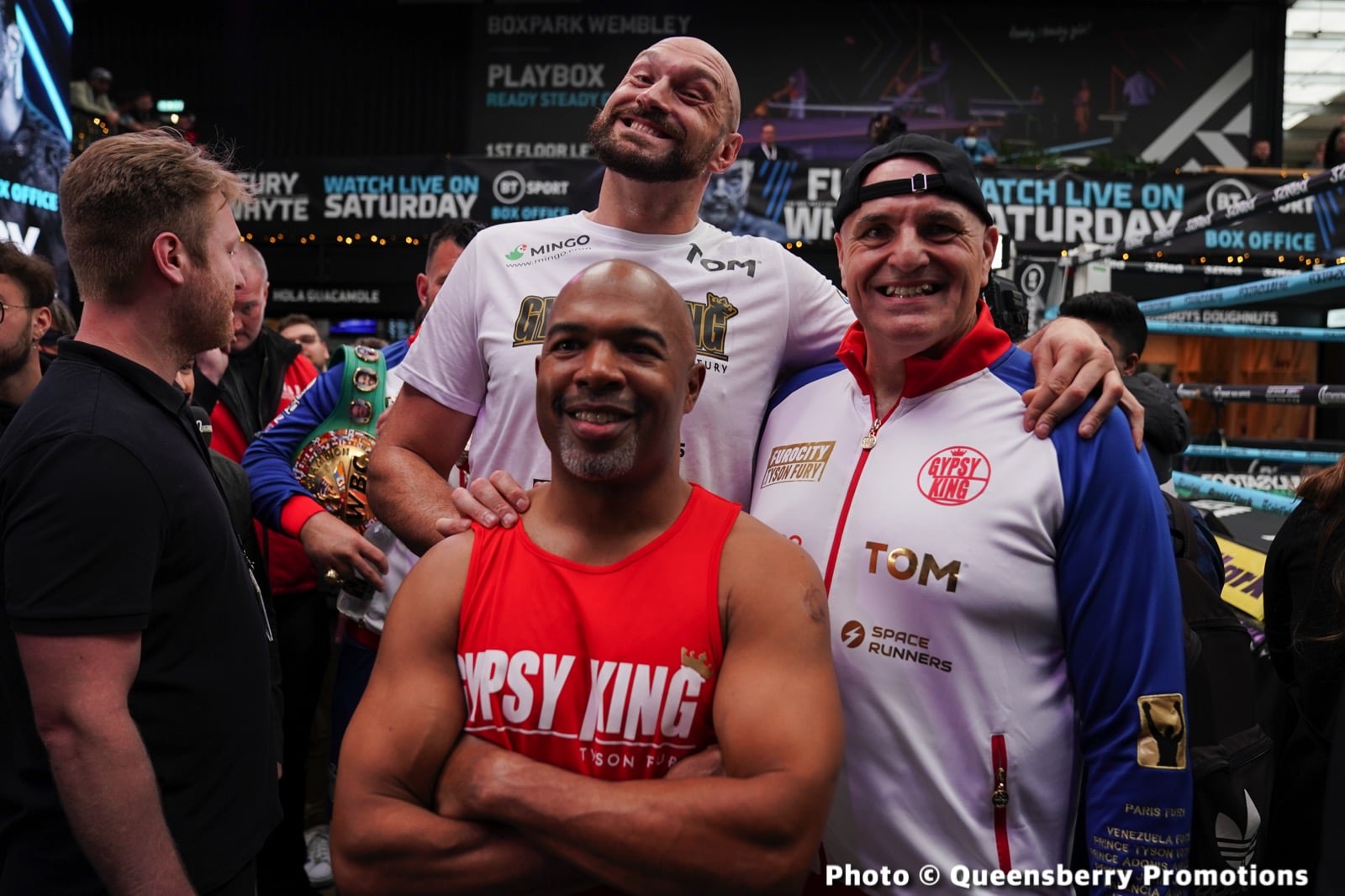 Image: No Whyte, No Problem: Tyson Fury Entertains at Open Workout