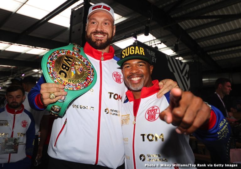 Image: Why hasn't Tyson Fury vacated his WBC title yet?