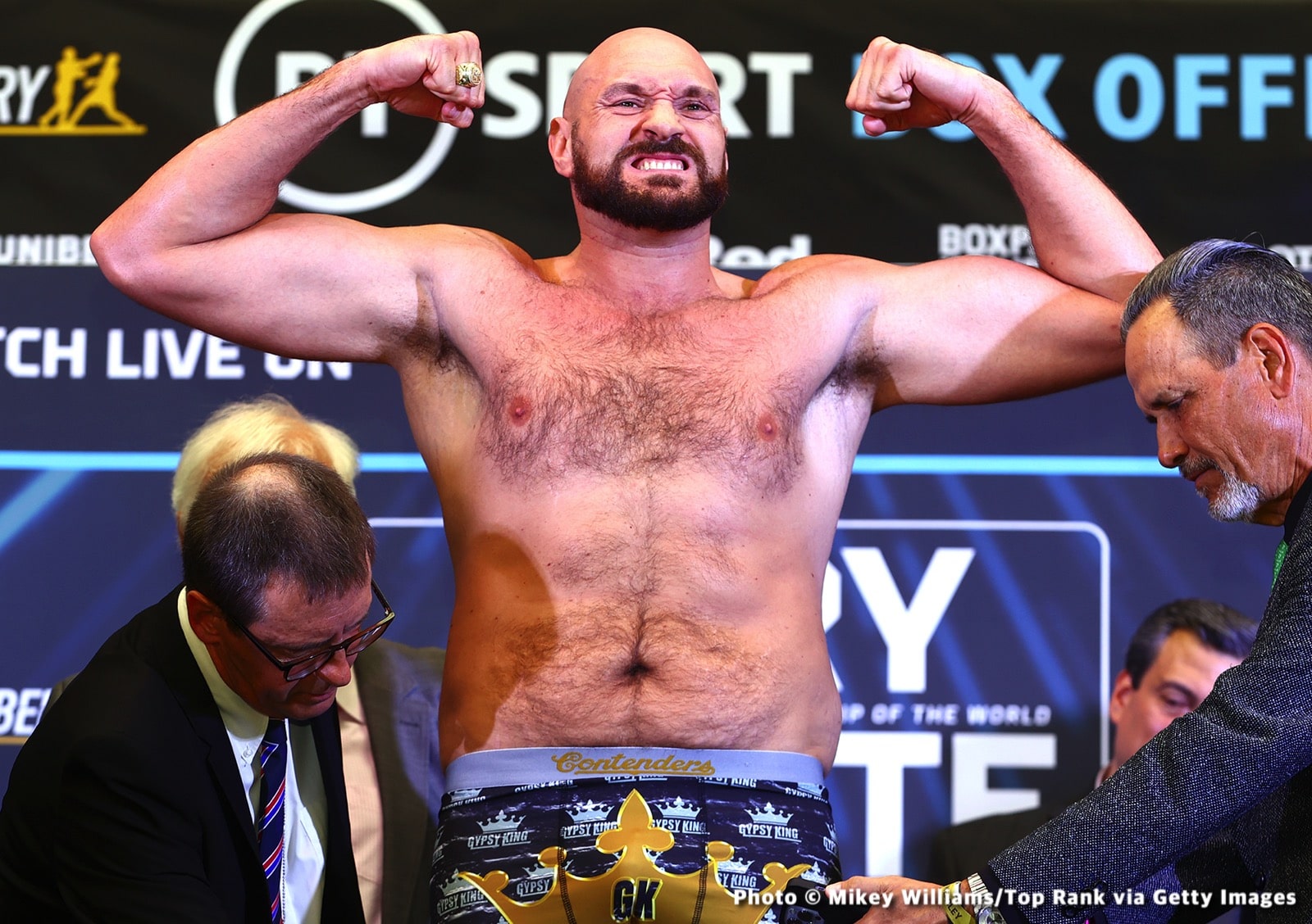 LIVE Fury Vs Whyte ESPN+ / BT Sport Box Office Weigh In Stream