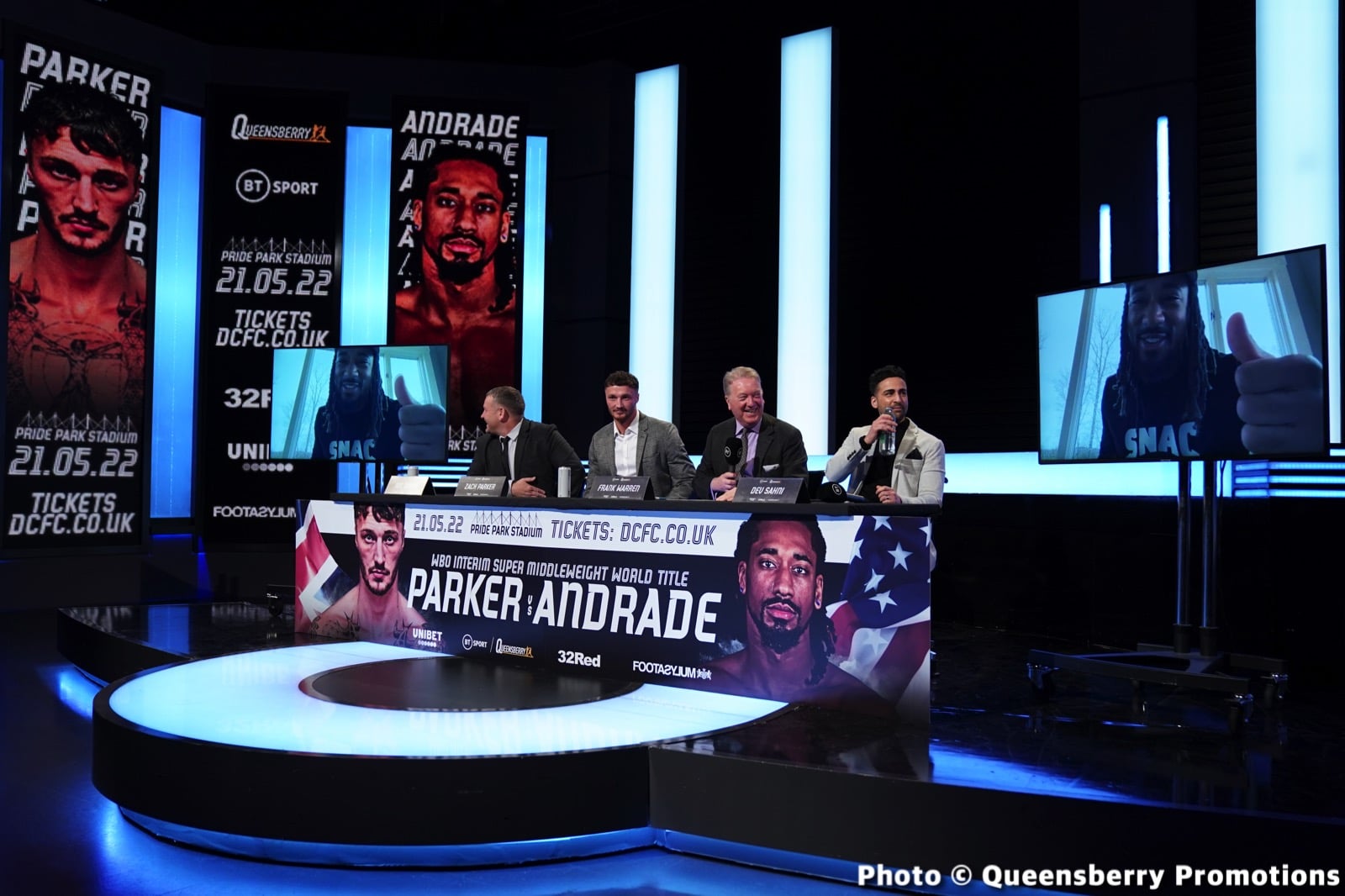 Image: Andrade vs. Parker quotes & photos - press conference