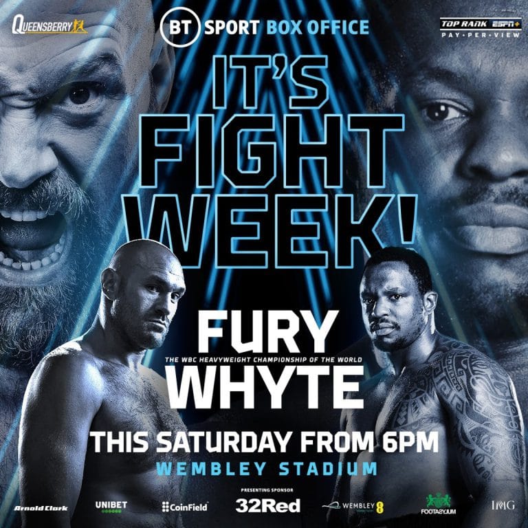 Image: Whyte NOT attending today's open workout for Tyson Fury fight