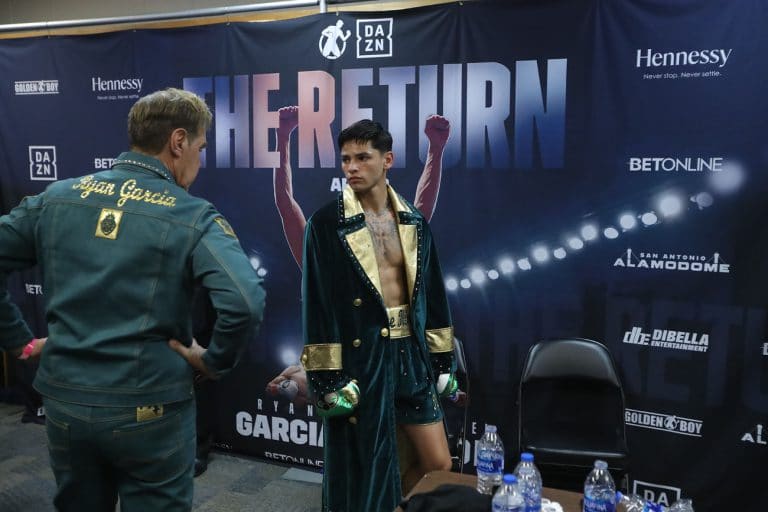 Image: Ryan Garcia won't stop bringing Tank Davis up