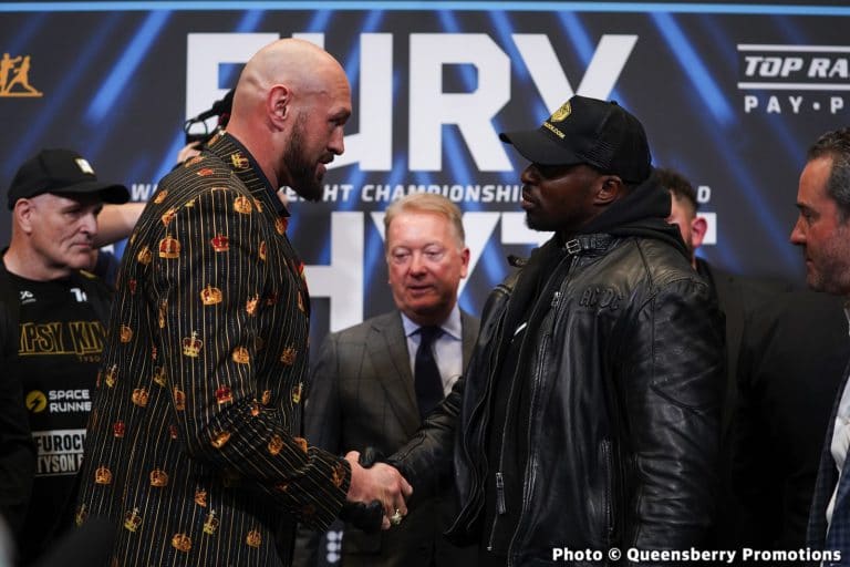 Image: Fury - Whyte face-off a friendly one