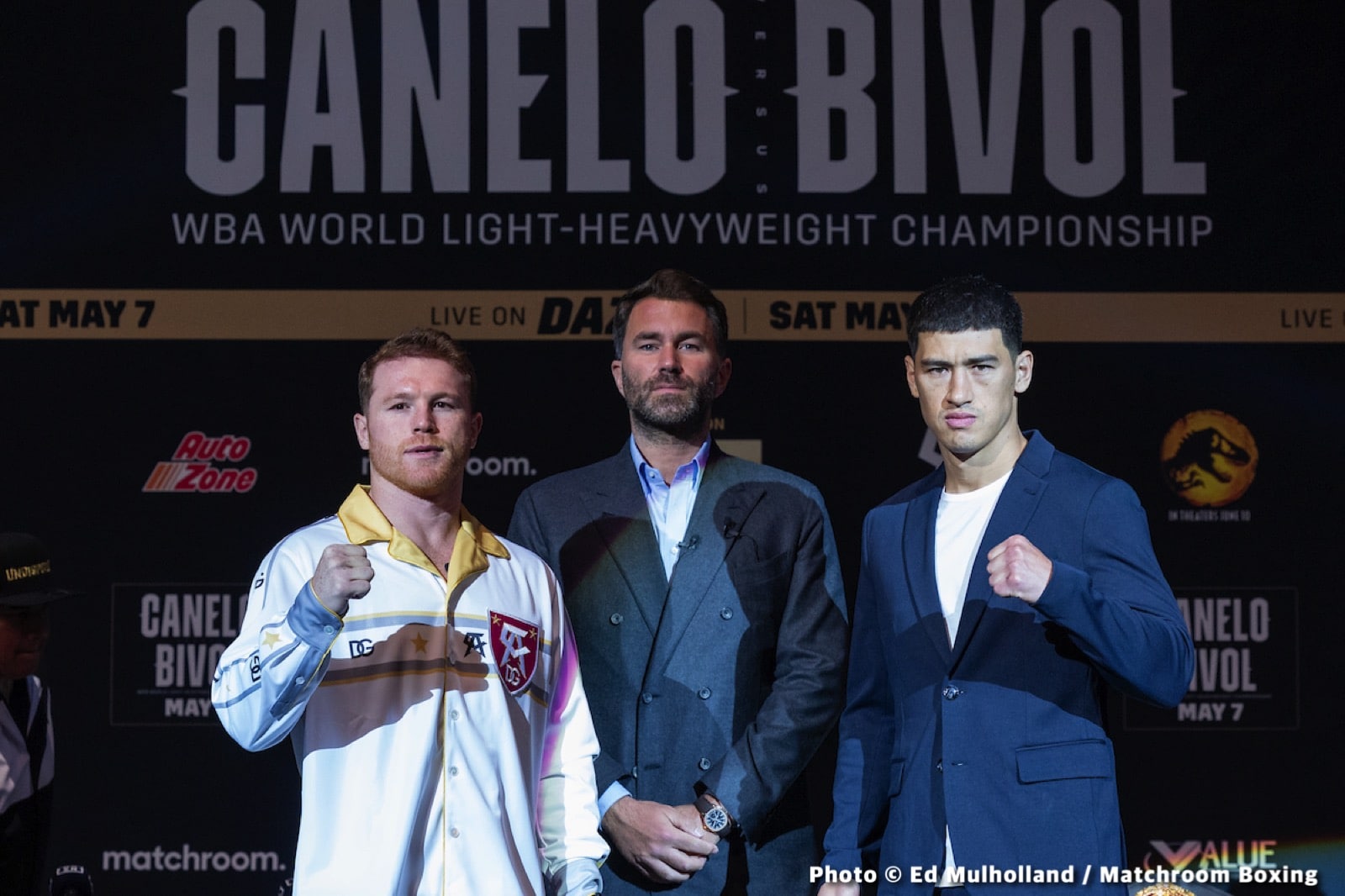 Image: Canelo Alvarez "desperate to avenge" loss to Bivol in 2023 says Eddie Hearn