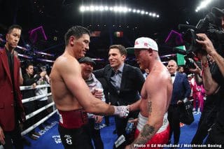 Canelo was up 4-0 against Bivol on all 3 judges scorecards after 4 rounds