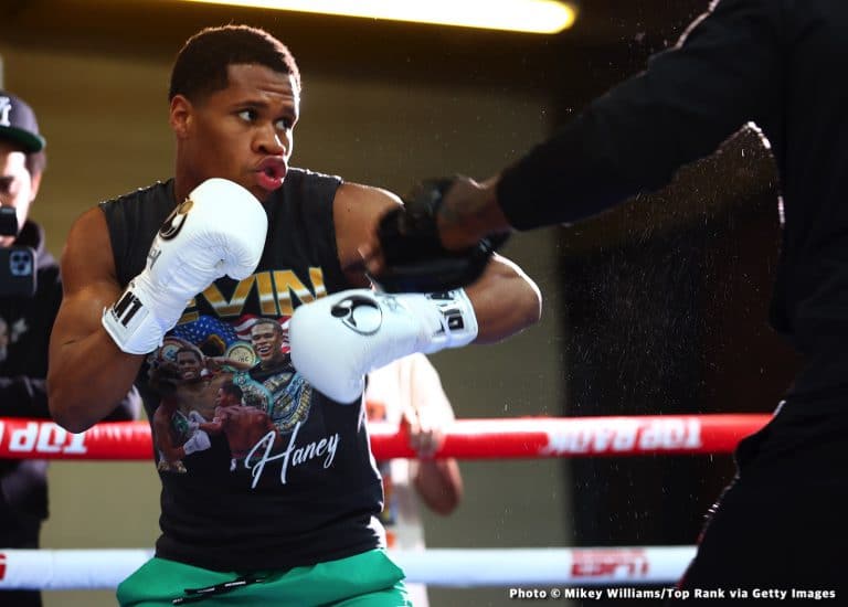 Image: Devin Haney on George Kambosos fight: 'I will come out victorious'