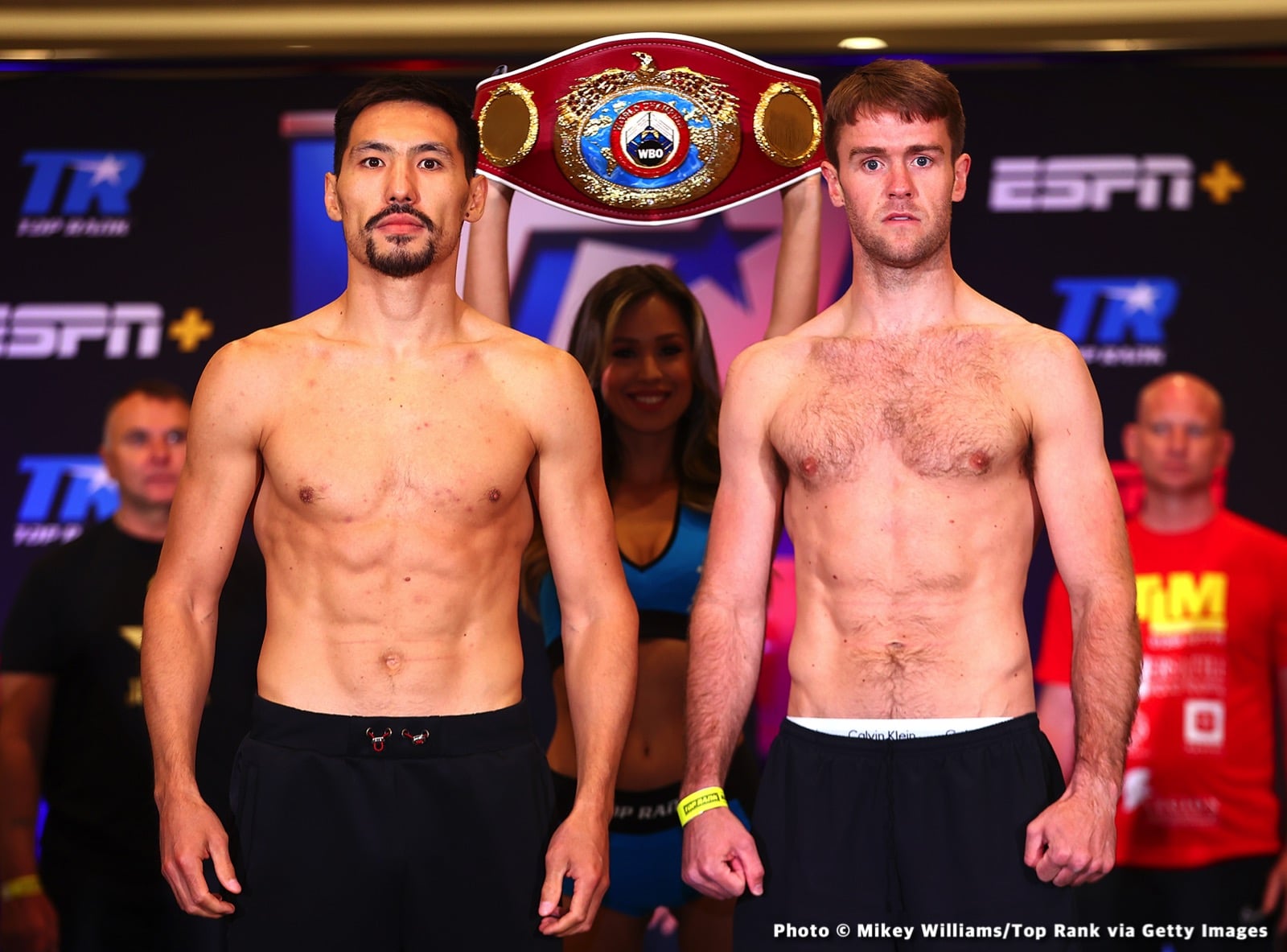 Image: Alimkhanuly vs. Dignum, Herring-Ortiz Official ESPN+ Weights