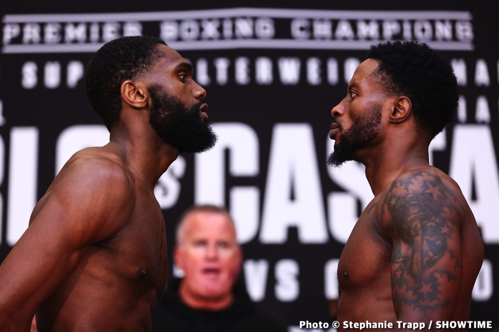 Image: Jermell Charlo 152.75 vs. Brian Castano 153.75 - weigh-in results