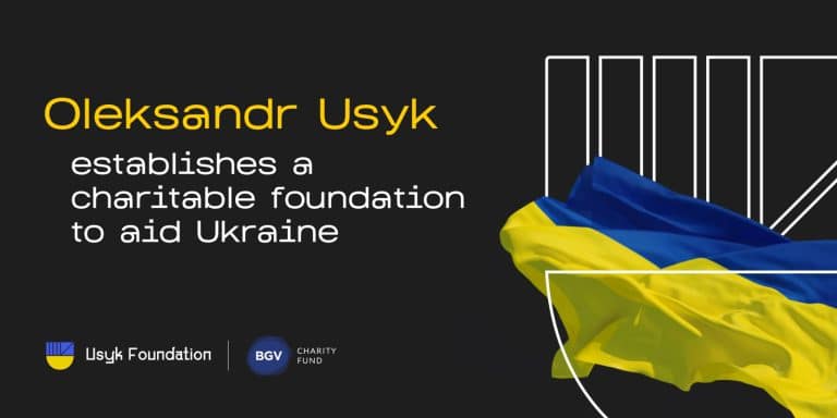 Image: Oleksandr Usyk establishes a charitable foundation to aid Ukraine