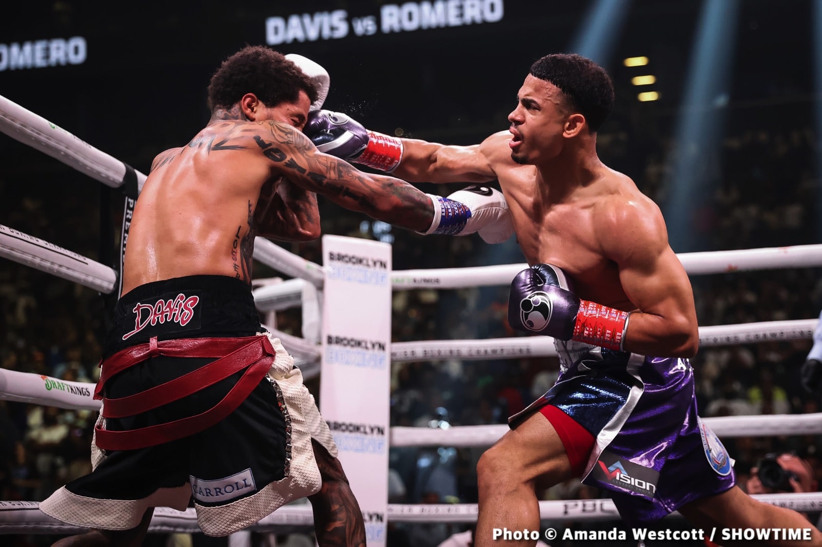 Image: Results / Photos: Gervonta Davis TKOs Rolando Romero in sixth
