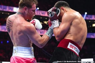 Bivol’s arm badly bruised from Canelo punches