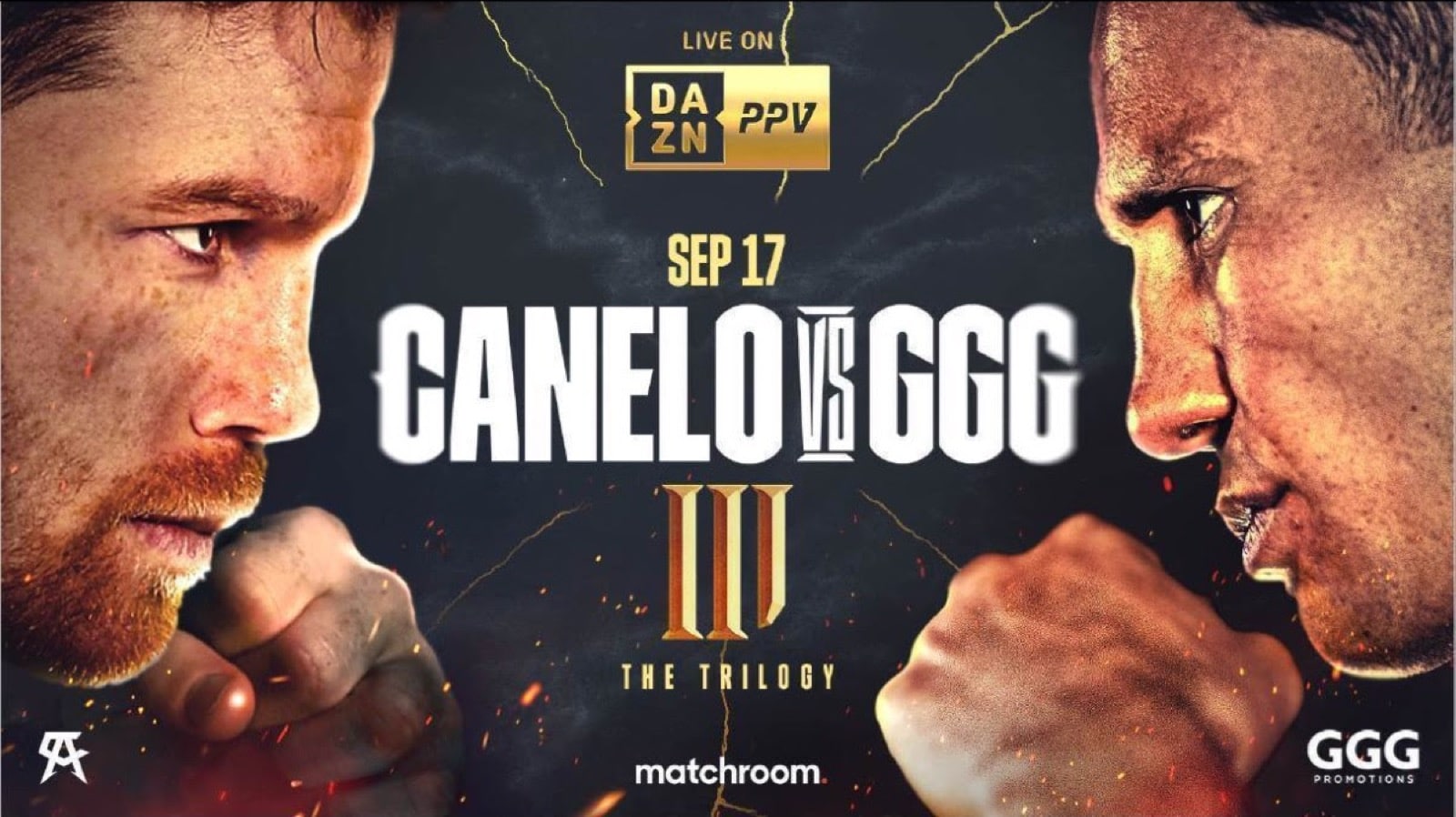 Canelo vs. Golovkin 3 on Sept.