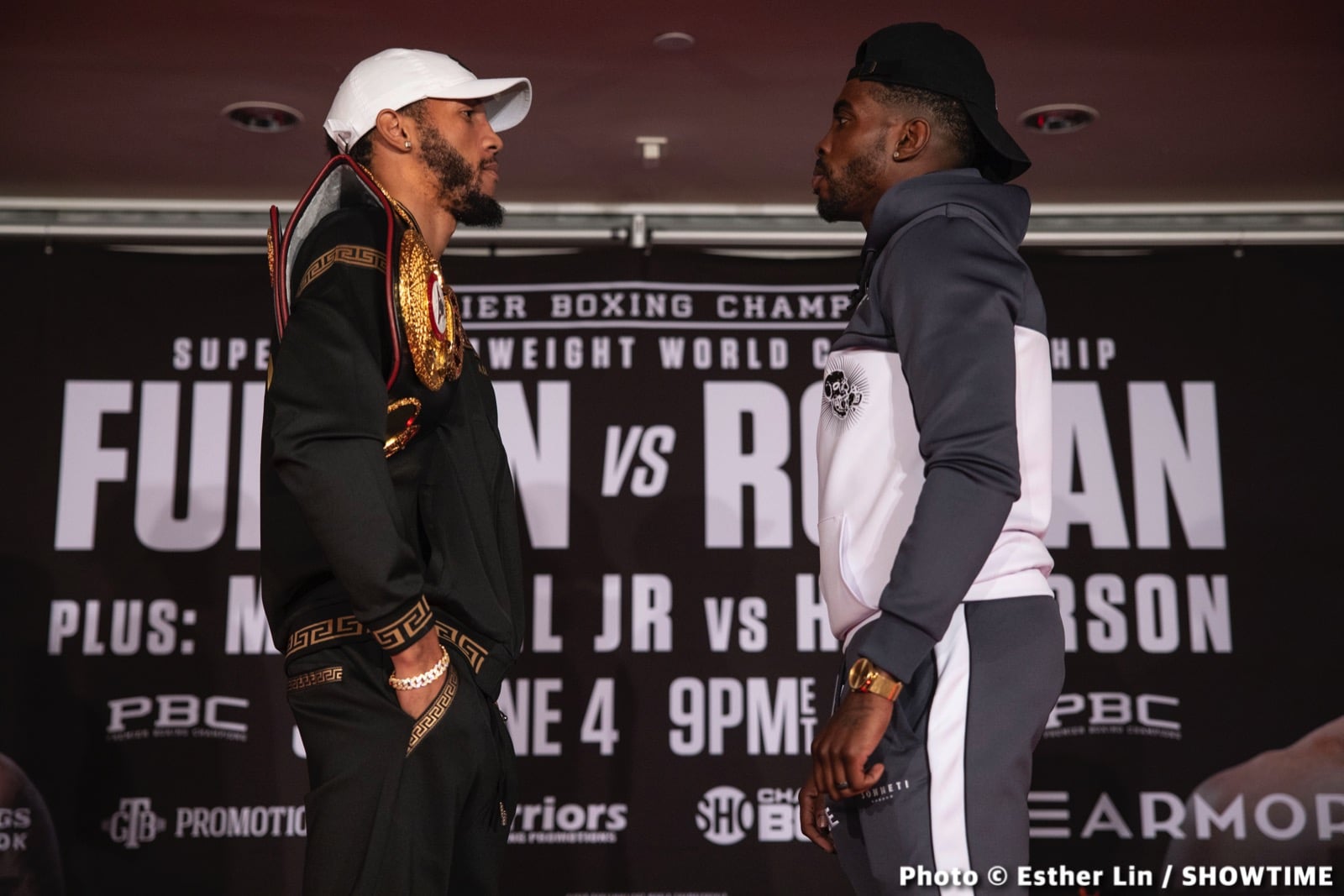 Image: Fulton - Roman Official Showtime Weigh In Results