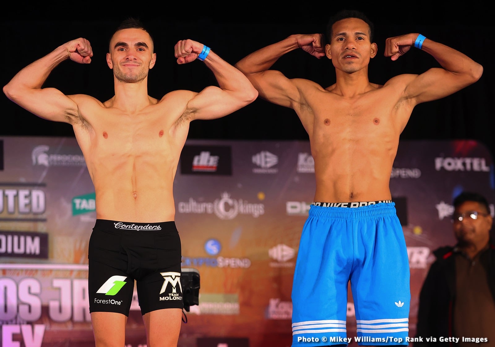 Image: Haney - Kambosos Official ESPN Weigh In Results