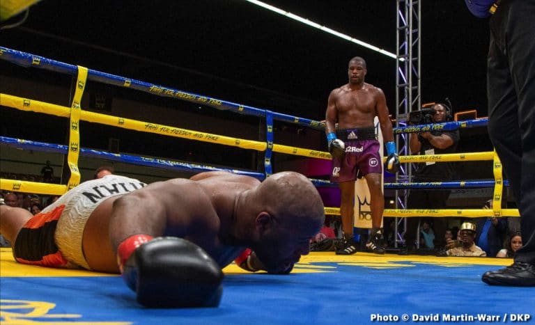Image: Boxing Results: Daniel Dubois defeats Trevor Bryan by 4th round knockout