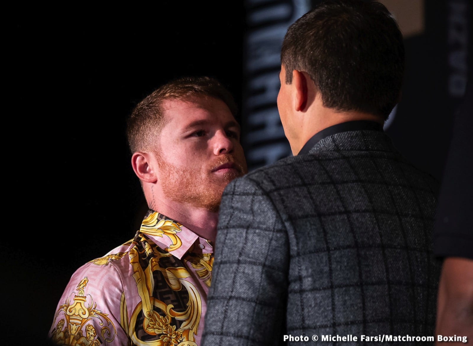 Image: Canelo reacts to Ryan Garcia picking Golovkin to win: "Win a world title, then talk"