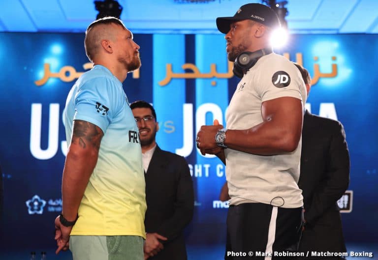 Image: Andy Ruiz Jr says Usyk is a difficult guy for Joshua to beat