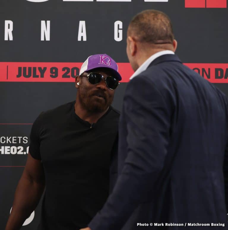 Image: Chisora says he's NOT retiring, faces Pulev on DAZN this Saturday