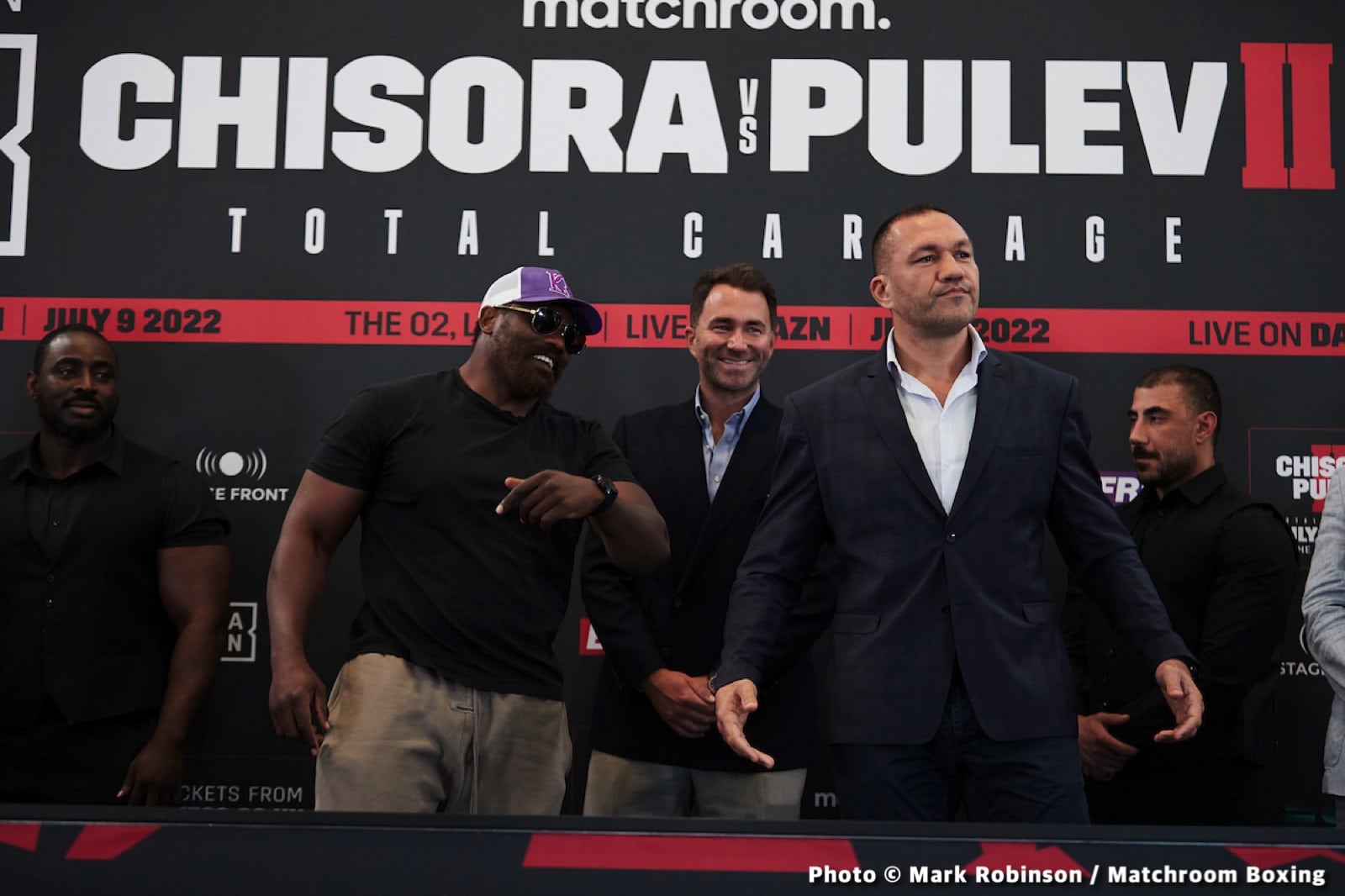Image: Eddie Hearn wants big fight for Chisora if he beats Pulev on July 9th