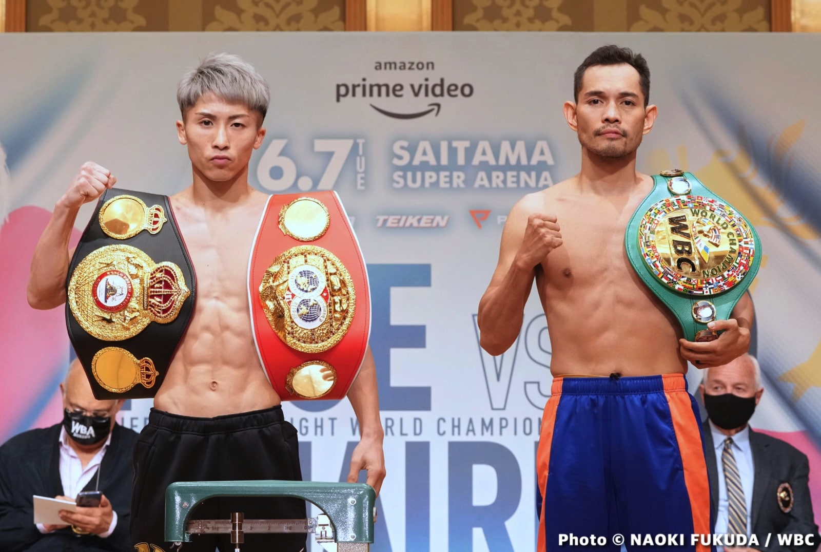 Image: Inoue - Donaire II Official ESPN+ Weigh In Results