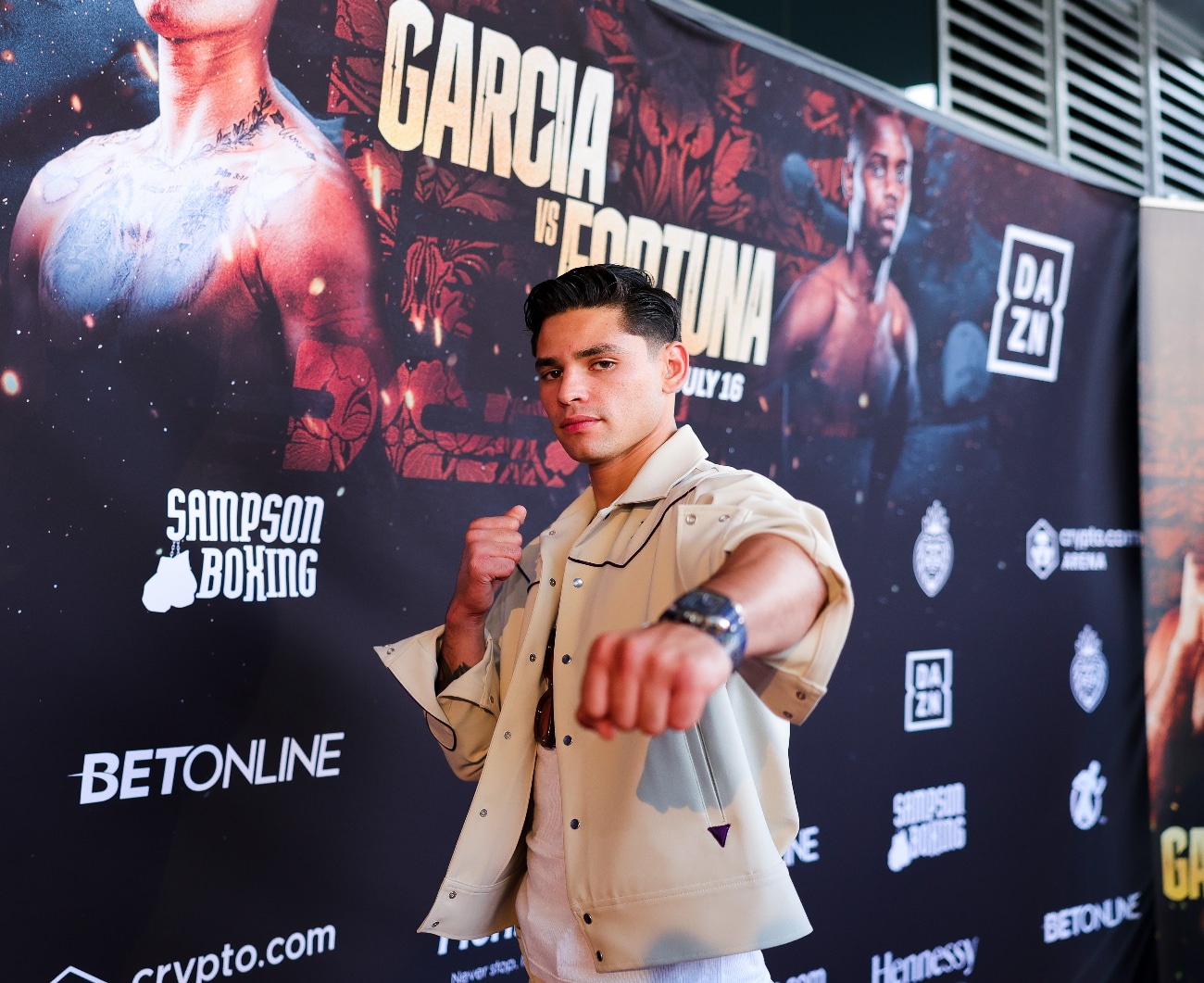 Image: Ryan Garcia faces tough test against Javier Fortuna on Saturday in Los Angeles