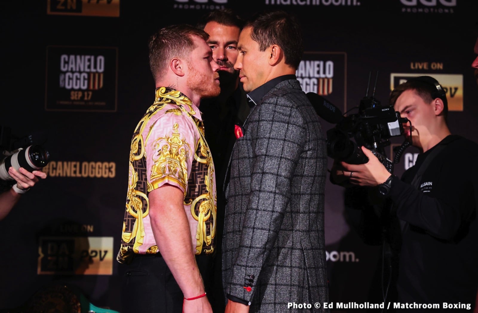 Image: Golovkin wants Canelo to be unassuming in promotion for their trilogy