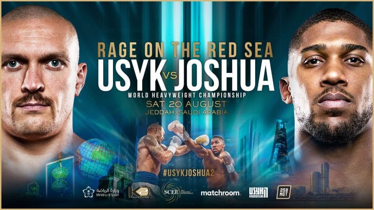 Image: Announced: Anthony Joshua vs. Oleksandr Usyk rematch on Aug.20th in Jeddah, Saudi Arabia