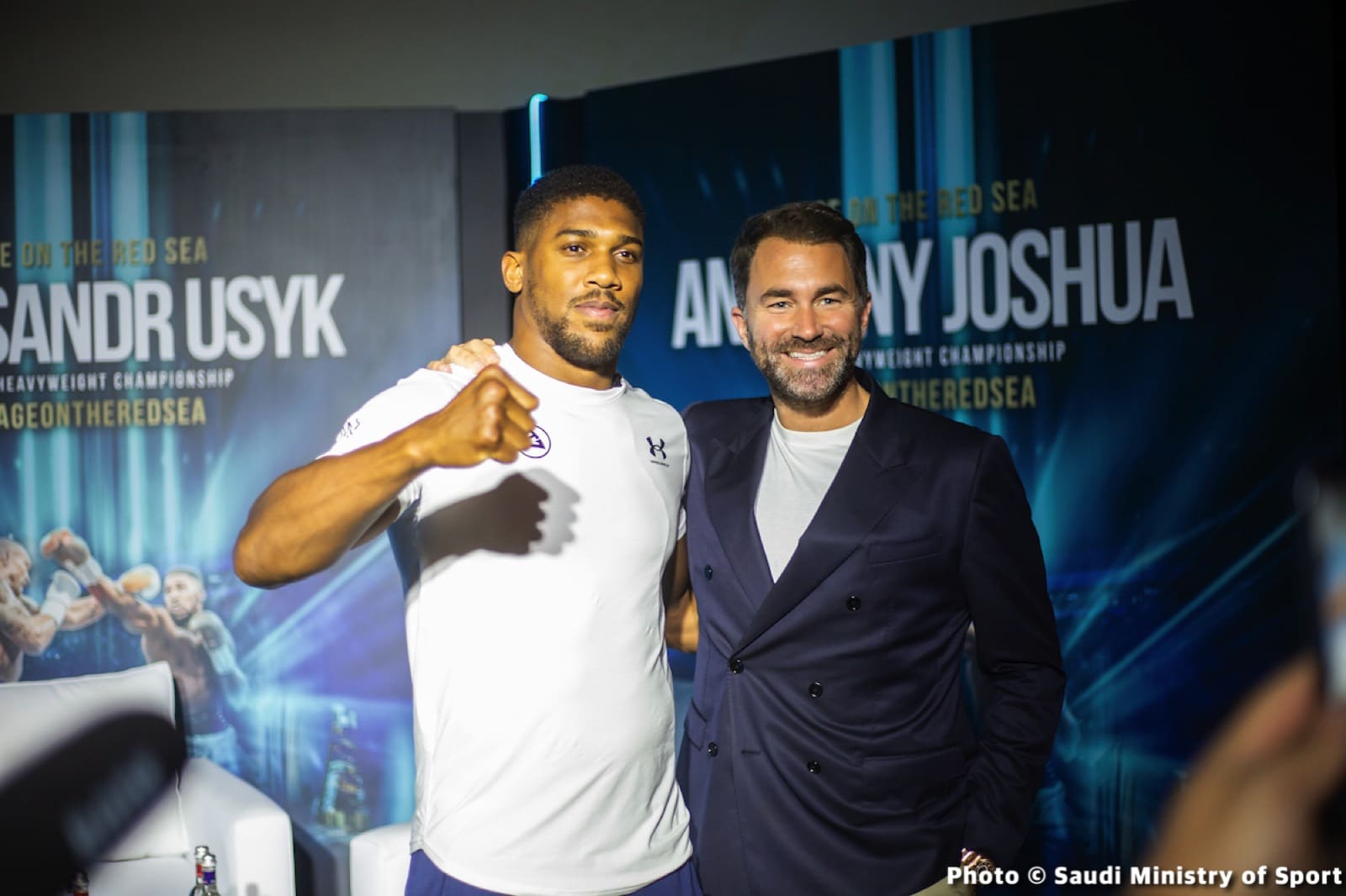 Image: Eddie Hearn denies Anthony Joshua will retire if he loses Usyk rematch on Aug.20th