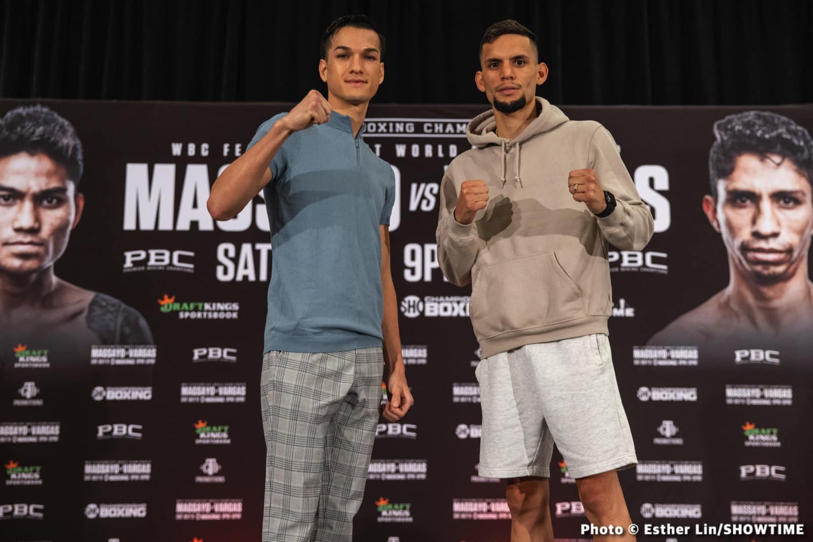 Image: LIVE: Magsayo vs Vargas SHOWTIME Weigh In