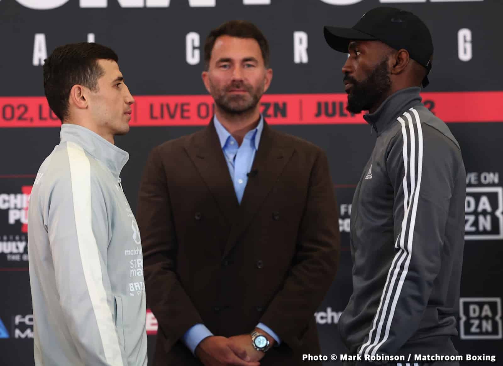 Image: LIVE: Chisora vs Pulev 2 DAZN Weigh In Stream