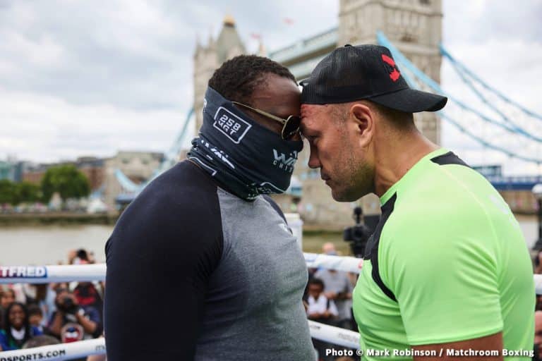 Image: Chisora to give it his all against Pulev on Saturday on DAZN