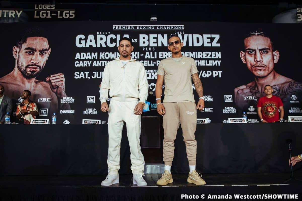 Image: Angel Garcia denies Danny too small for 154, wants Spence rematch