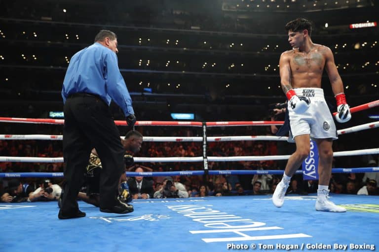 Image: Boxing Results: Ryan Garcia Stops Javier Fortuna In LA!