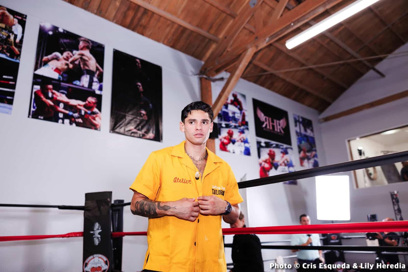 Image: Ryan Garcia reacts to Mayweather backing Canelo in beef