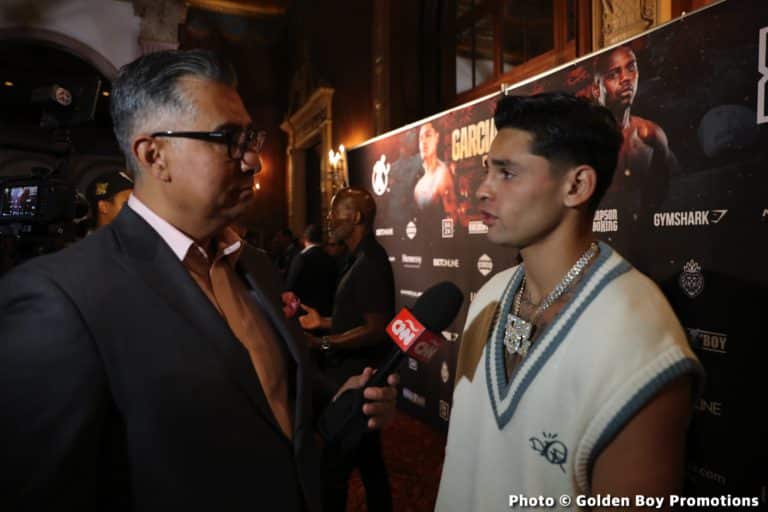 Image: Ryan Garcia: "Gervonta needs to sign this contract"