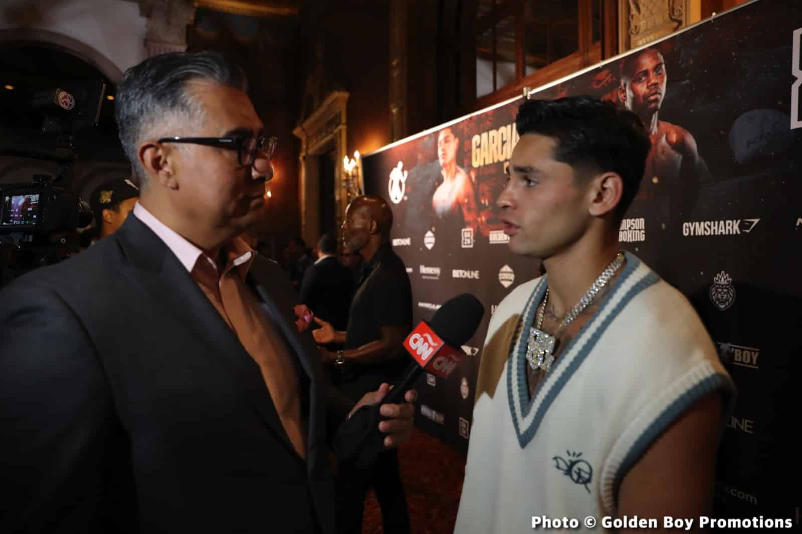 Image: Ryan Garcia: "Gervonta needs to sign this contract"