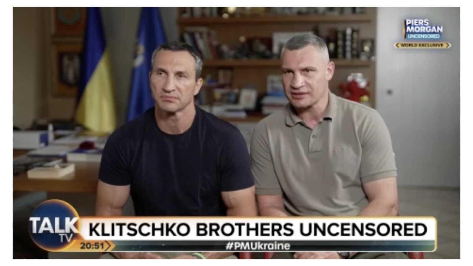 Image: Klitschko Brothers Speak To Piers Morgan Uncensored: “It’s Not A War, It’s Genocide.”
