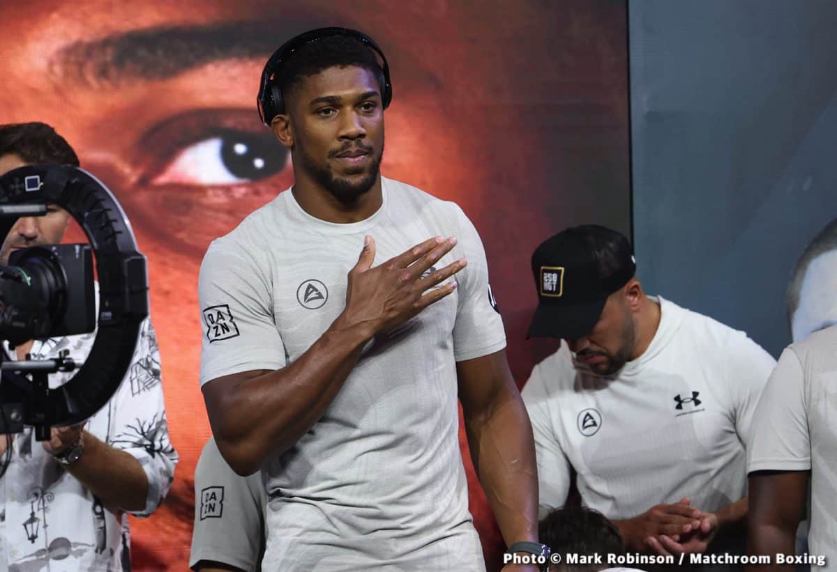 Image: Is Anthony Joshua throwing his career away by fighting Fury?