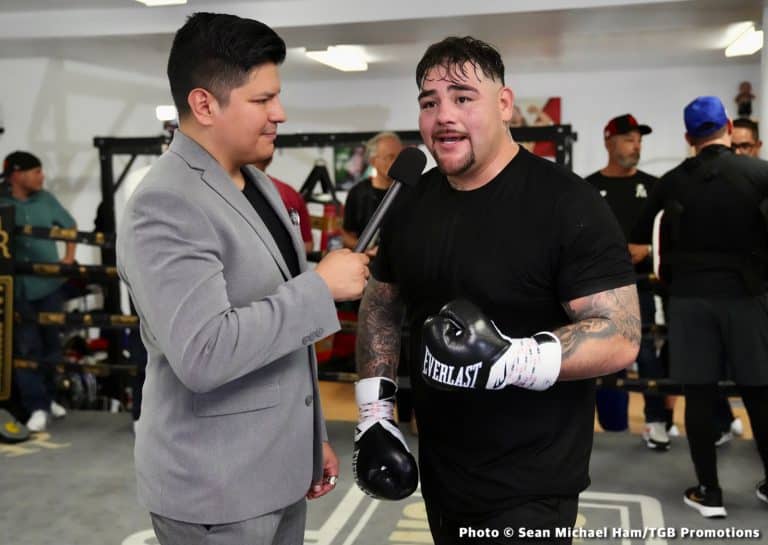 Image: Deontay Wilder says Andy Ruiz is desperate to fight him