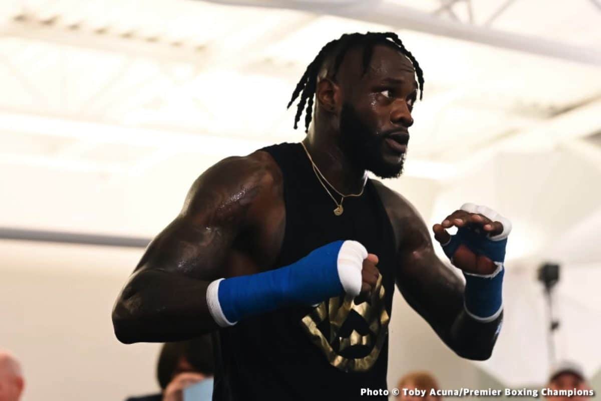 Image: Deontay Wilder wants Oleksandr Usyk next if it's offered
