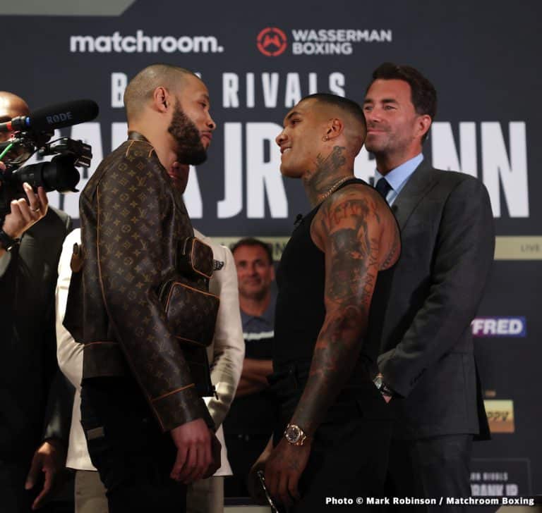 Image: Eddie Hearn to stage Chris Eubank Jr. vs. Conor Benn, possibly in Middle East on December 23rd 